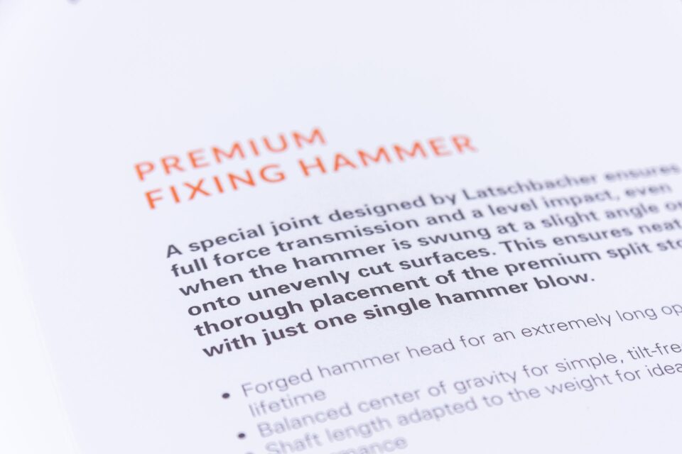 Latschbacher - Wertholzklammer Produktkatalog