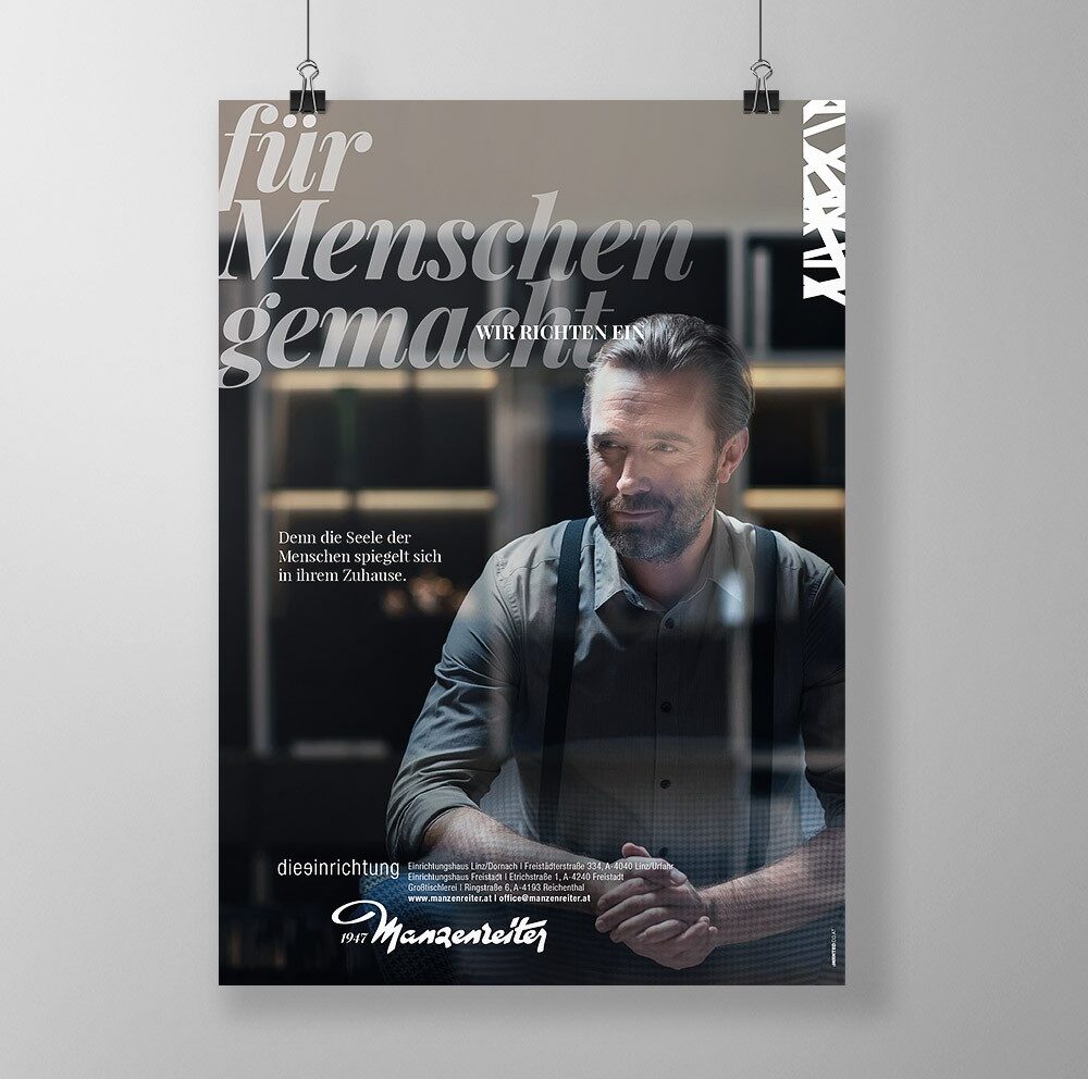 Manzenreiter - Poster Kampagne
