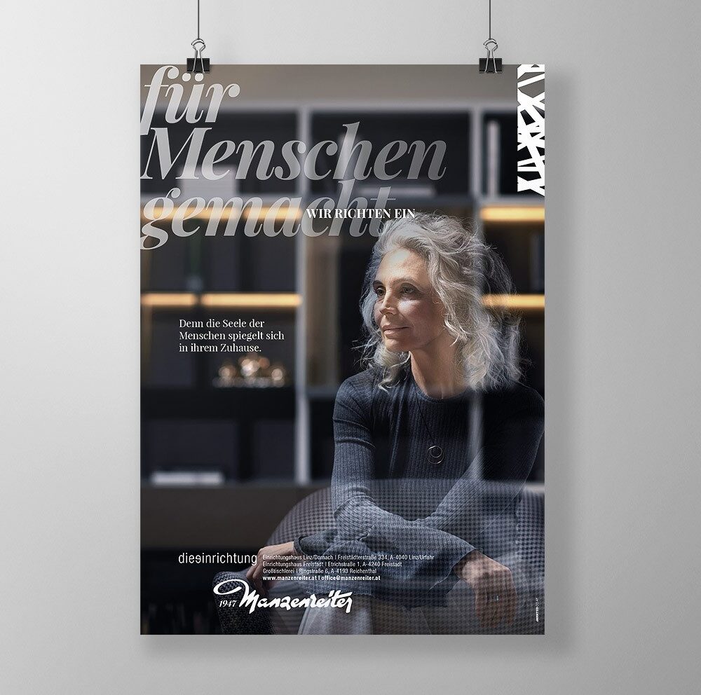 Manzenreiter - Poster Kampagne