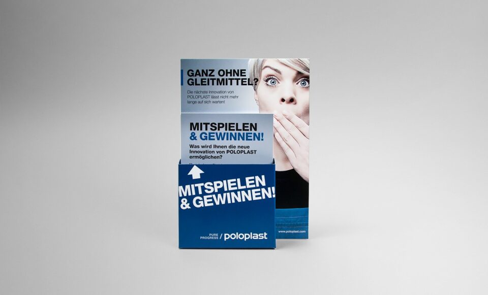 POLOPLAST - Kampagne XS Einführung Aufsteller