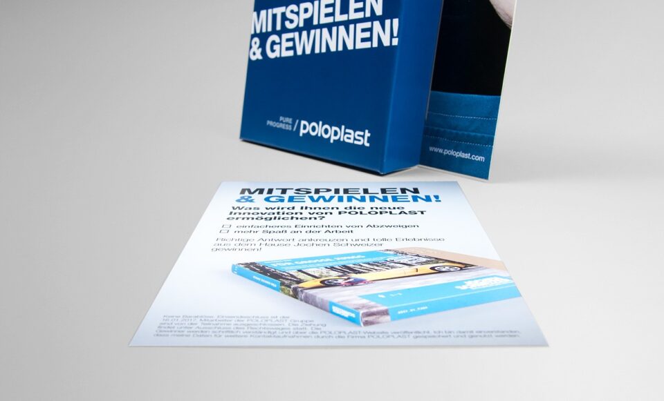 POLOPLAST - Kampagne XS Einführung Aufsteller