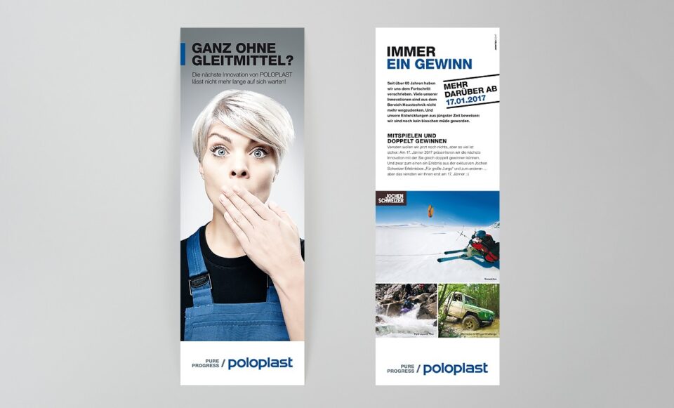 POLOPLAST - Kampagne XS Einführung Mailing