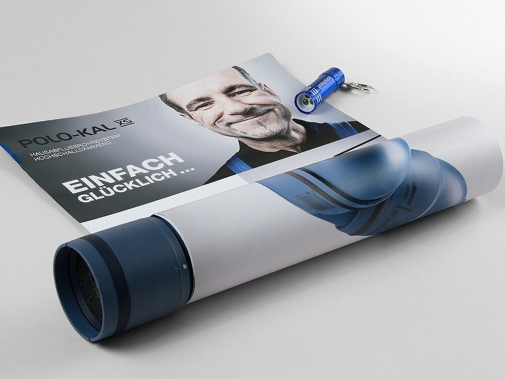 POLOPLAST - Kampagne XS Einführung Rohrpost Mailing