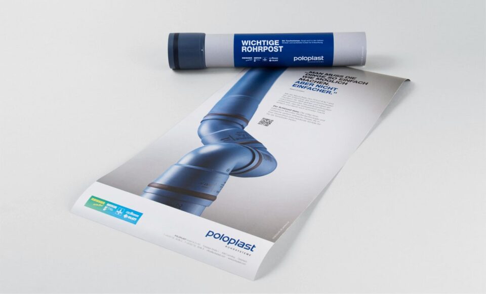 POLOPLAST - Kampagne XS Einführung Rohrpost Mailing