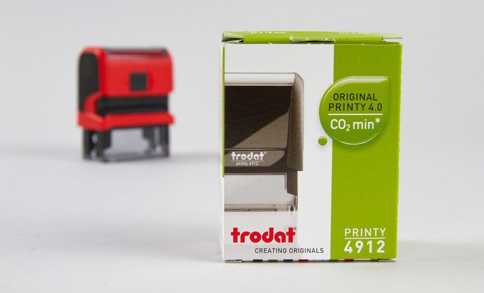 Trodat - Verpackung Stempel. Druckdatenaufbereitung