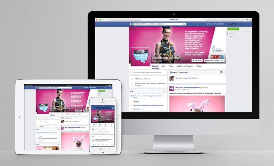WKO Gewerbe Handwerk - Facebook Landingpage