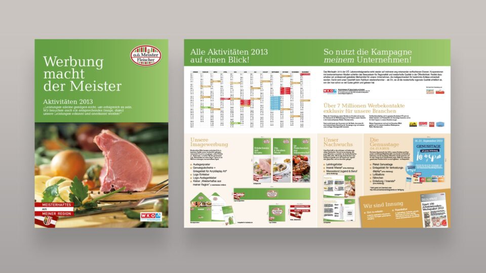 WKO Lebensmittelgewerbe - Jahresplanung Fleischermeister