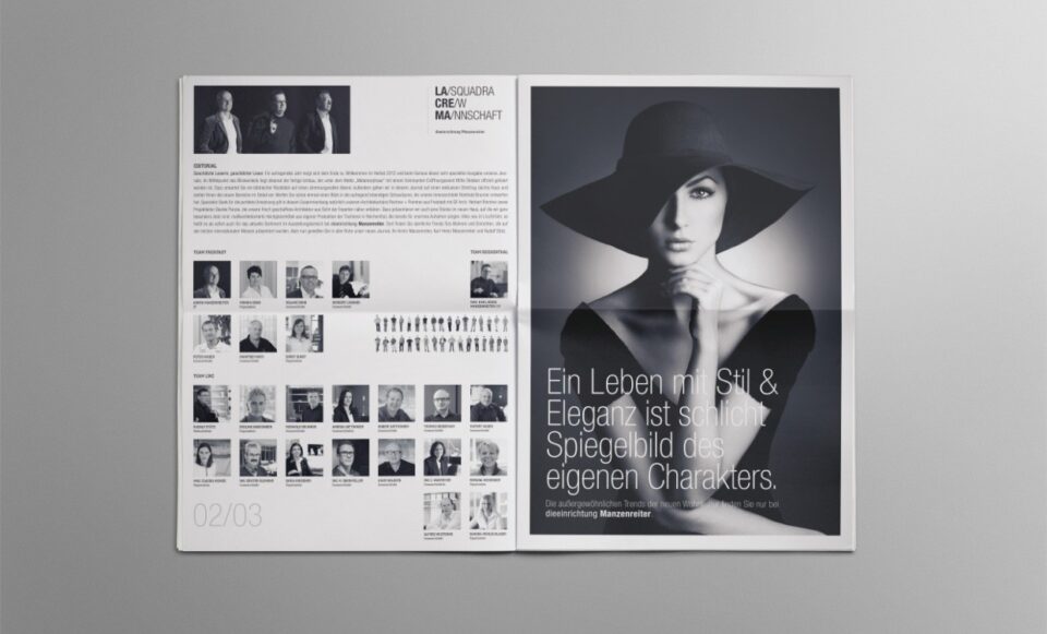 Manzenreiter Journal Vorderseite