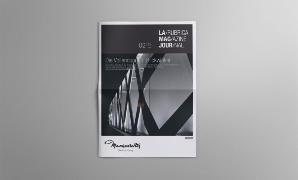 Manzenreiter Journal Vorderseite