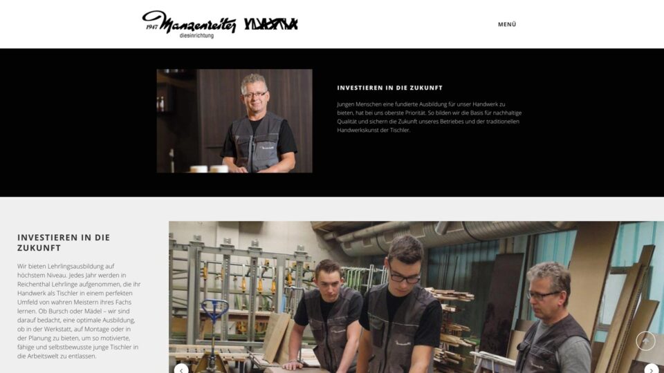 Manzenreiter Web Holzmanufaktur Reichenthal