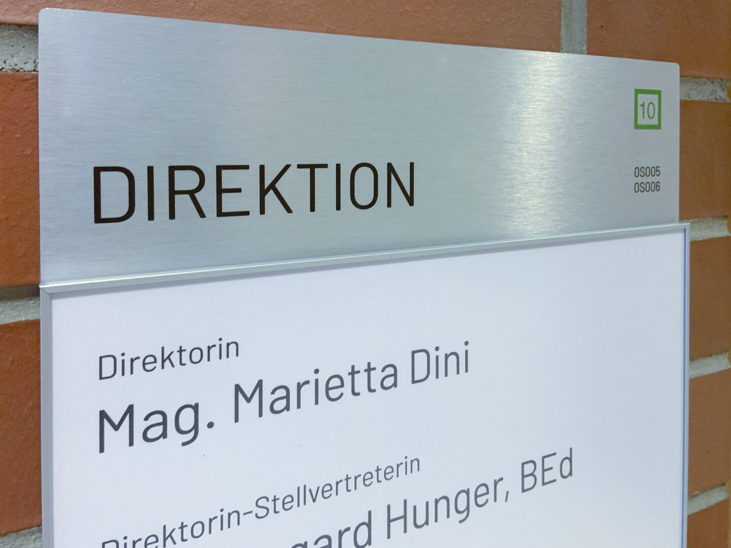BS10 - Beschilderung und Leitsystem