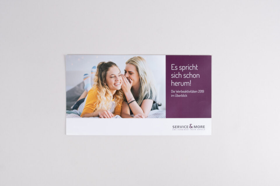 SERVICE&MORE - Werbemittelübersicht
