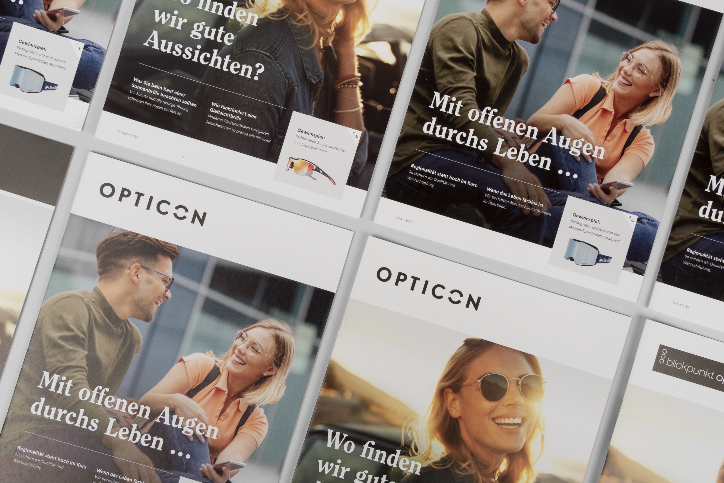 OPTICON - Magazin Übersicht