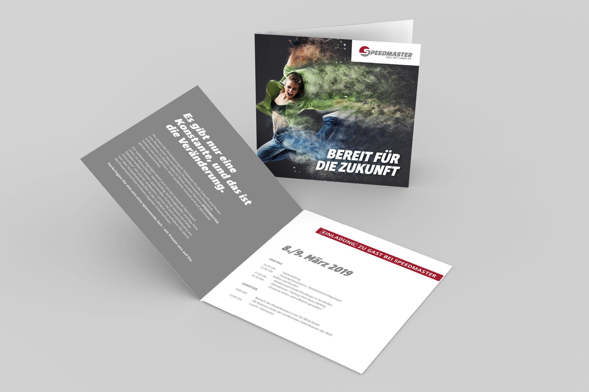 Speedmaster - Einladung