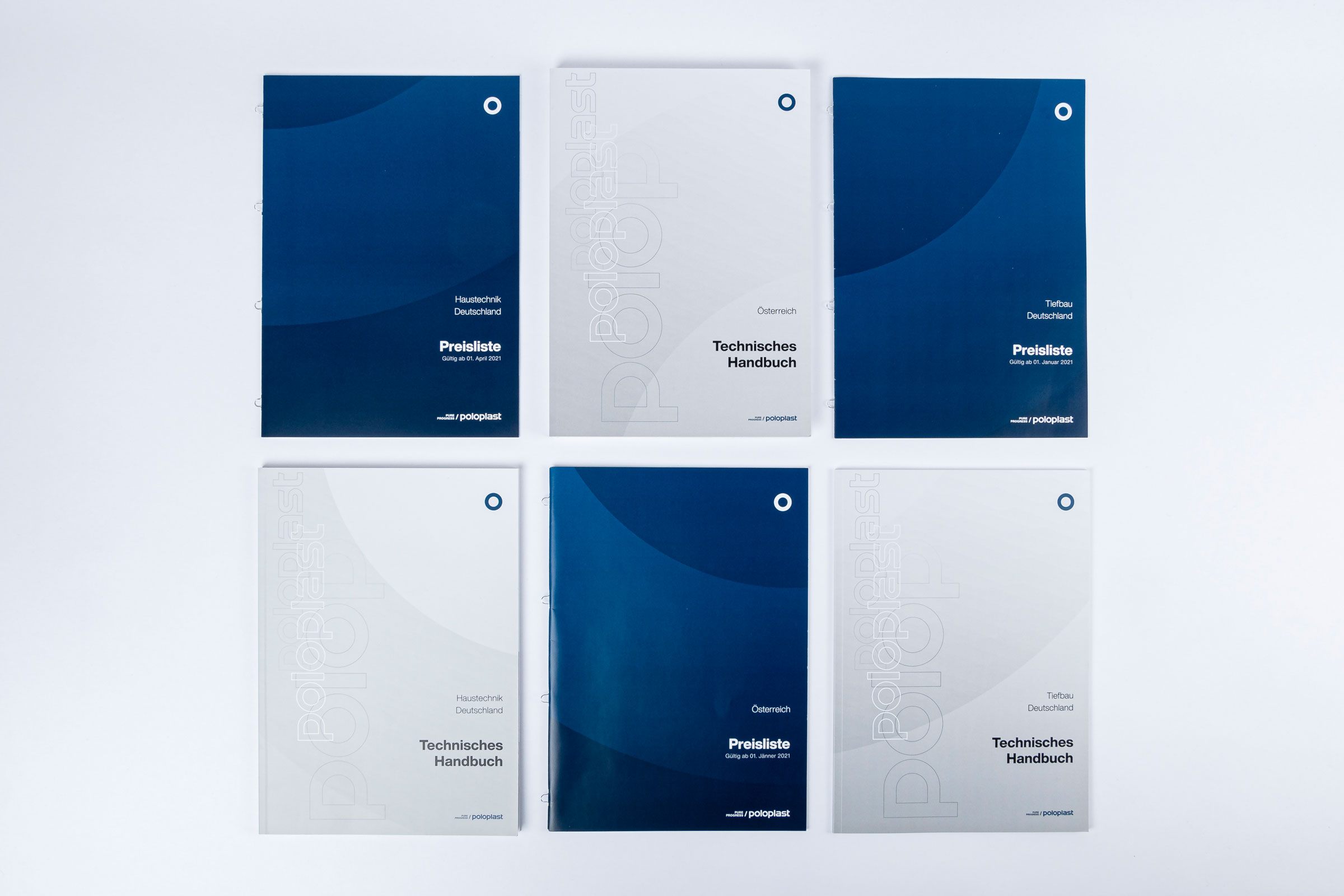 POLOPLAST Technische Handbücher, Preisliste und Sortimentsliste
