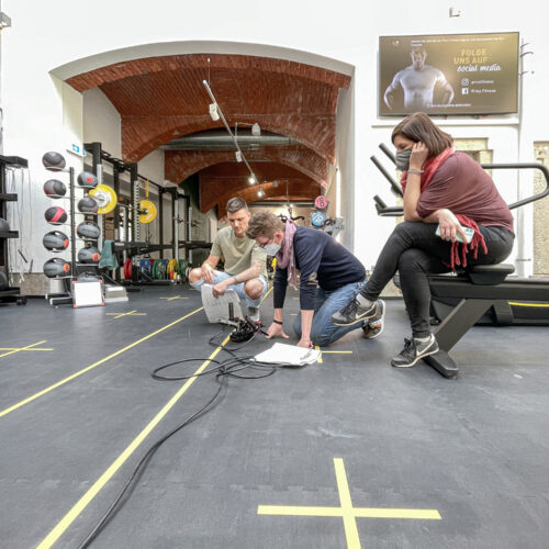 Behind the scenes - Videodreh für Verbandsvideos zur Bewerbung einer neuen Informationsplattform