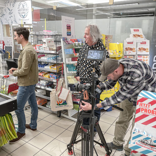 Behind the scenes - Videodreh für Verbandsvideos zur Bewerbung einer neuen Informationsplattform