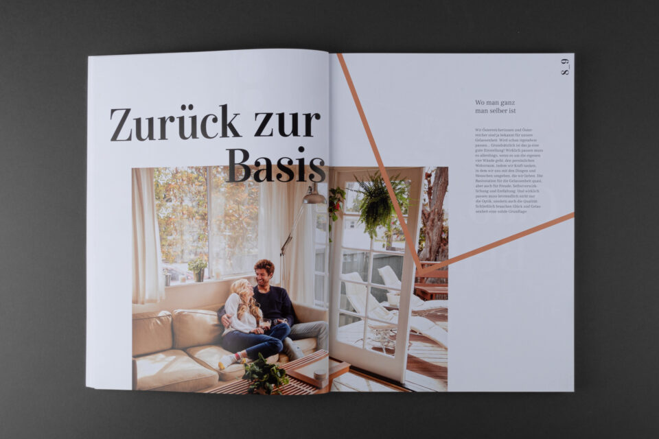 Marketing Experten für Magazine. Vom redaktionellen Inhalt bis zur grafischen Gestaltung.