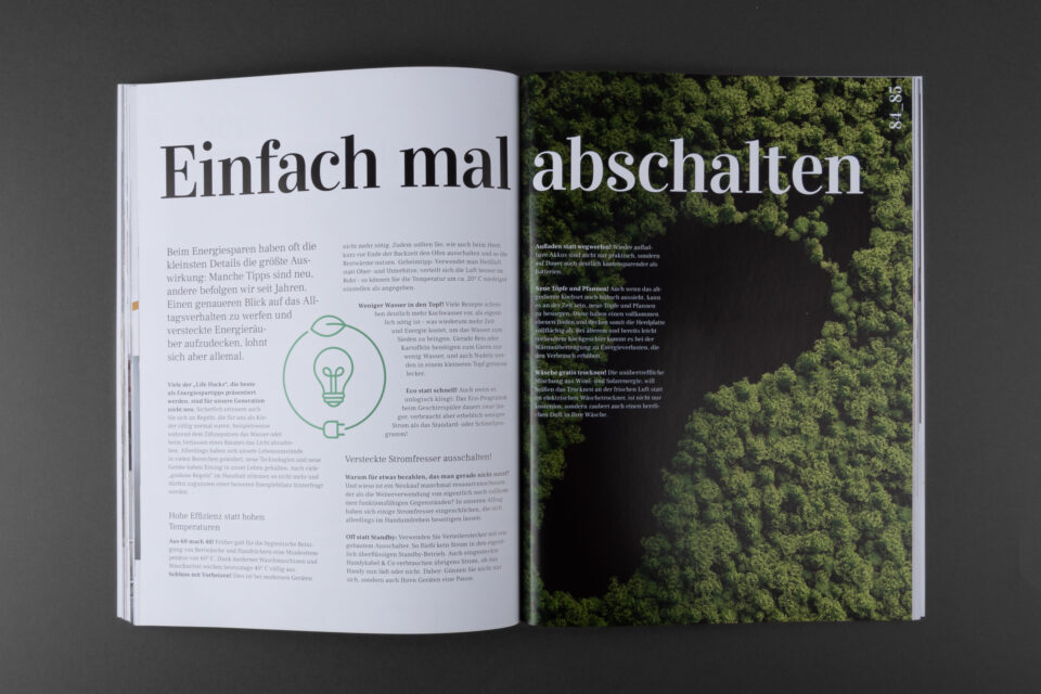 Marketing Experten für Magazine. Vom redaktionellen Inhalt bis zur grafischen Gestaltung.
