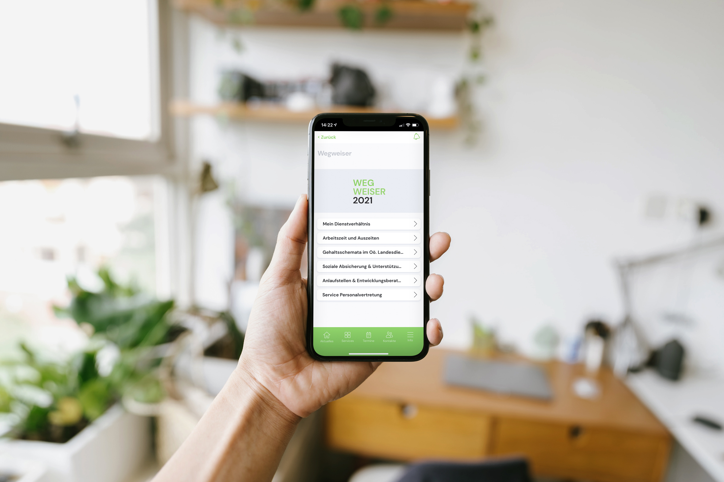 LPA - Mitarbeiterapp - Events, Downloads, News und Services.