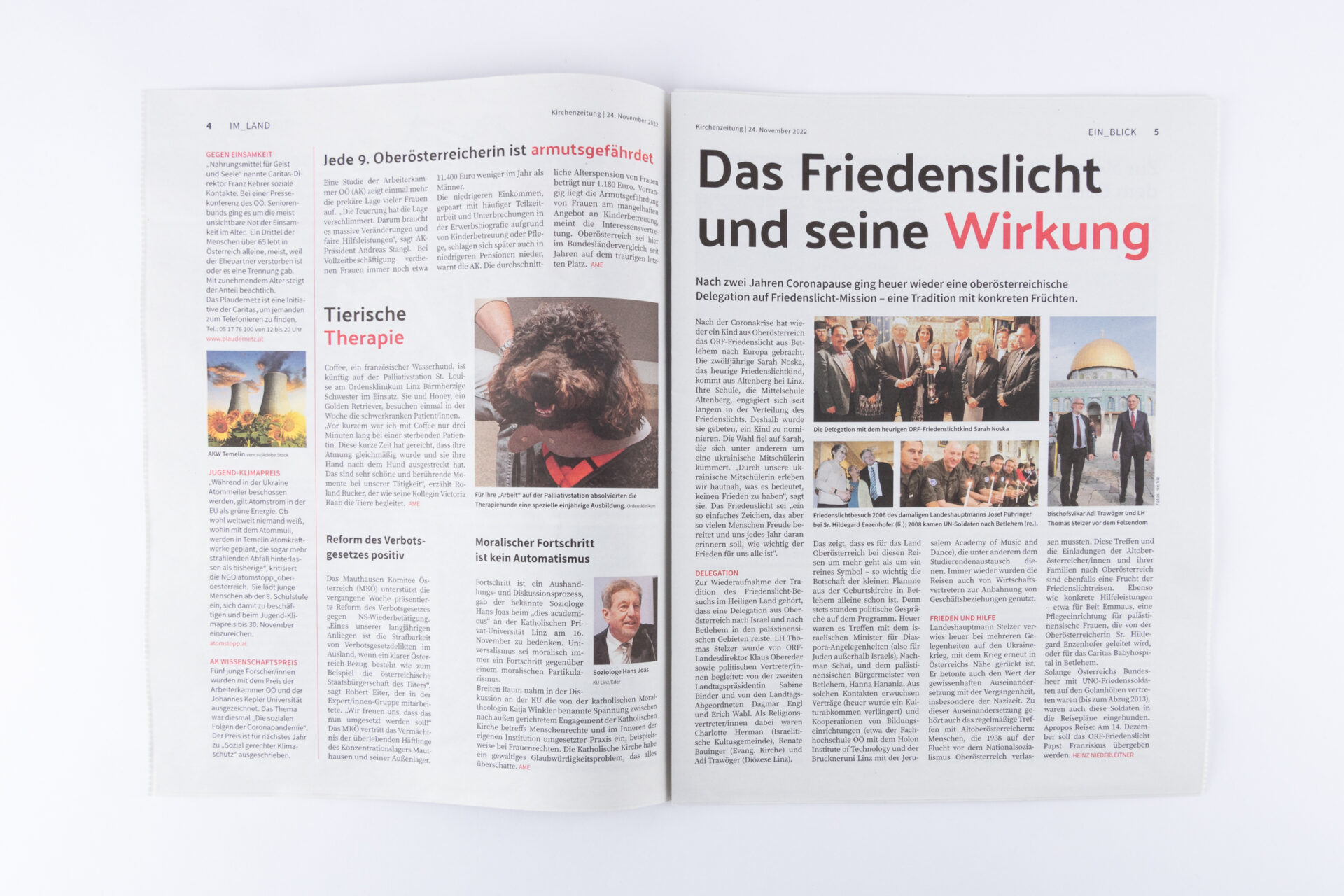 Kirchenzeitung - Editorialdesign - Neuauflage Zeitungsdesign