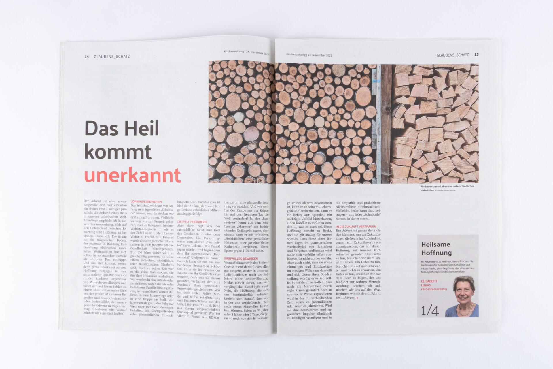 Kirchenzeitung - Editorialdesign - Neuauflage Zeitungsdesign