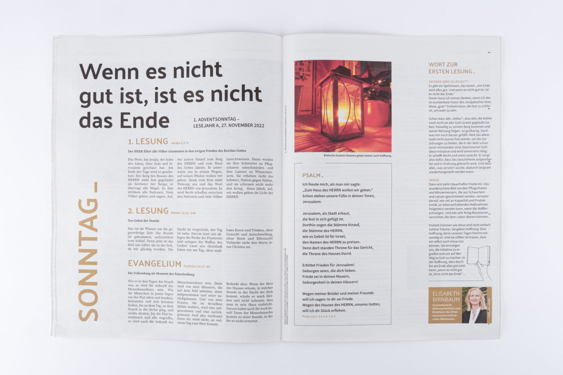 Kirchenzeitung - Editorialdesign - Neuauflage Zeitungsdesign