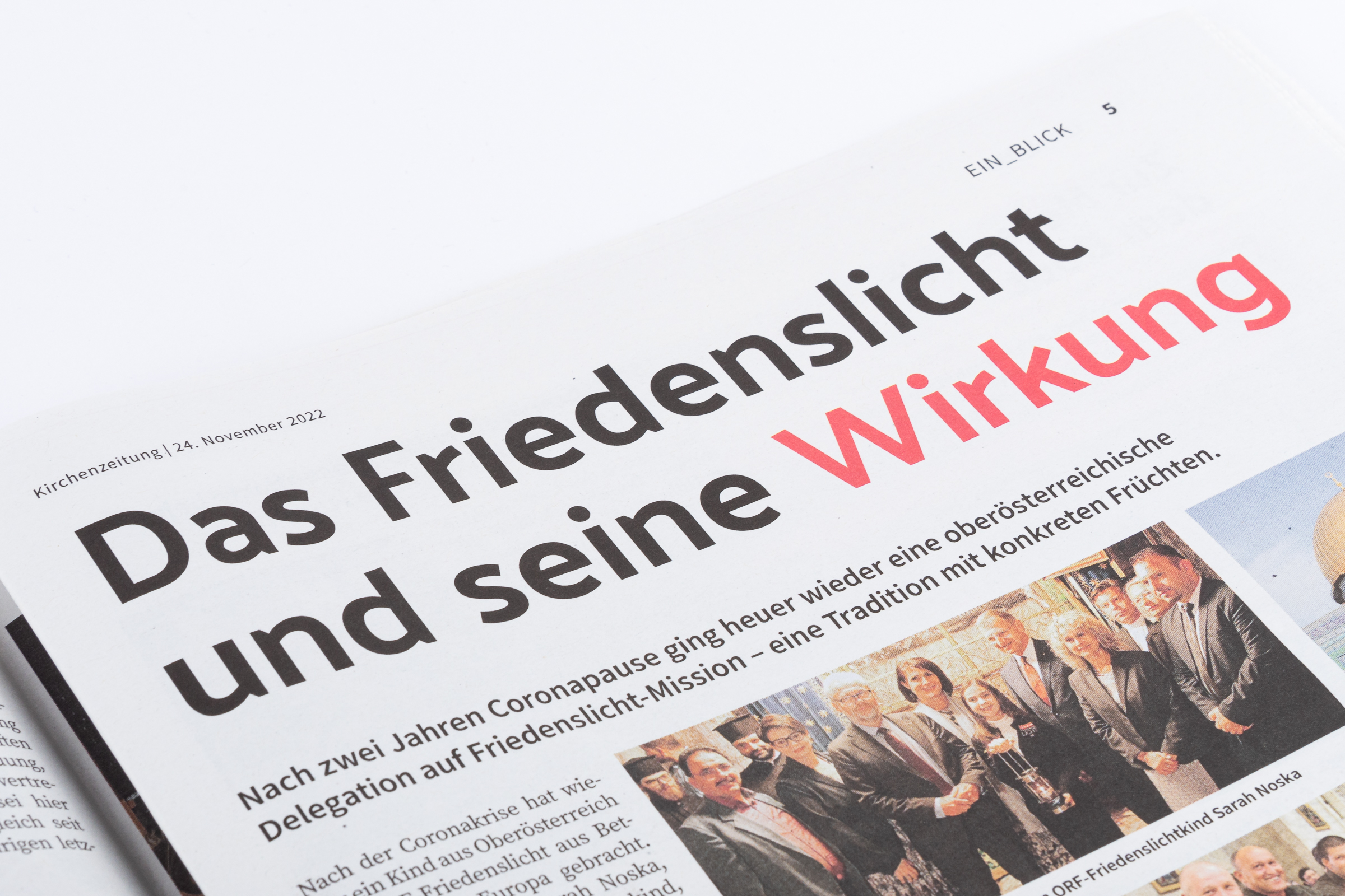 Kirchenzeitung - Editorialdesign - Neuauflage Zeitungsdesign