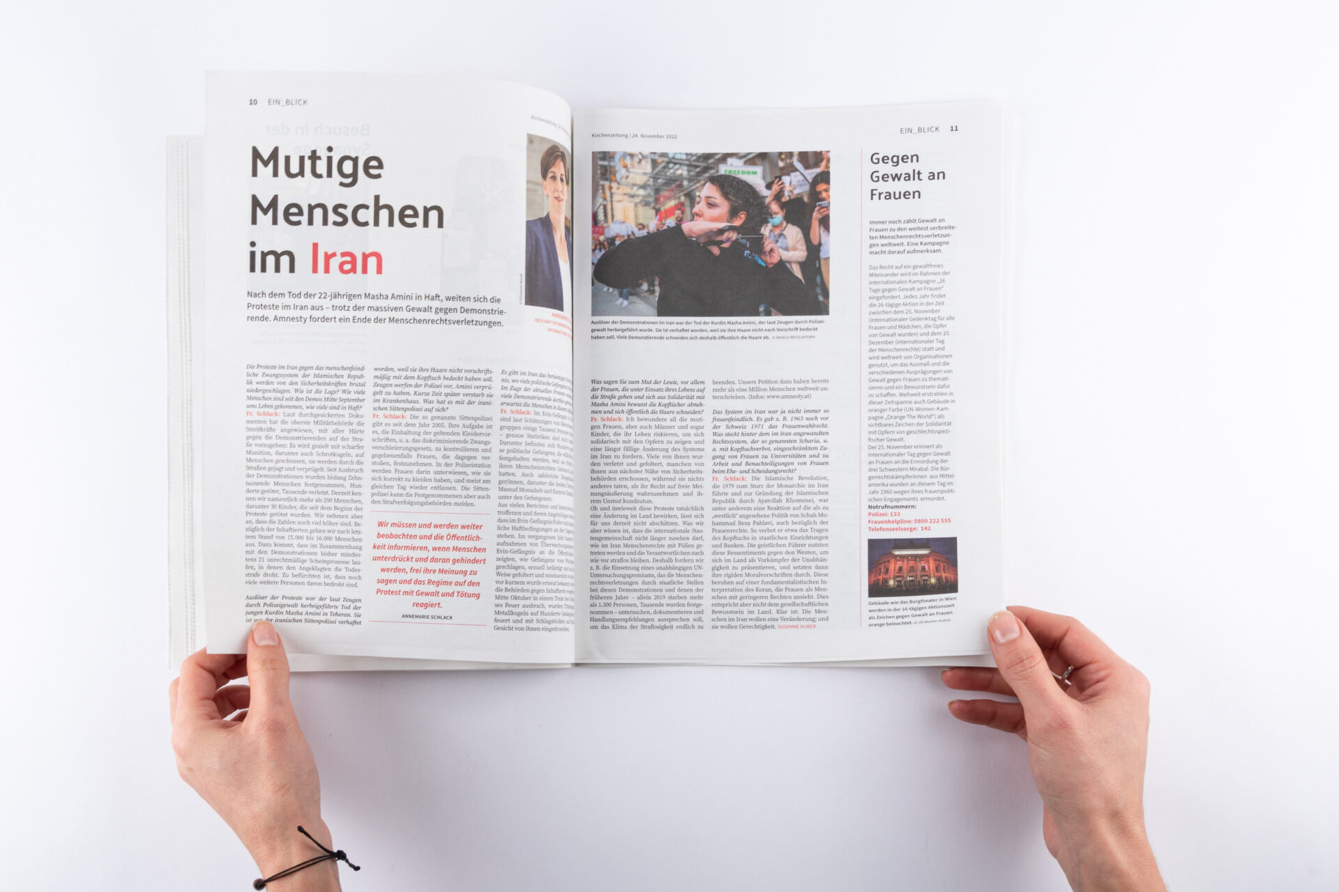 Kirchenzeitung - Editorialdesign - Neuauflage Zeitungsdesign