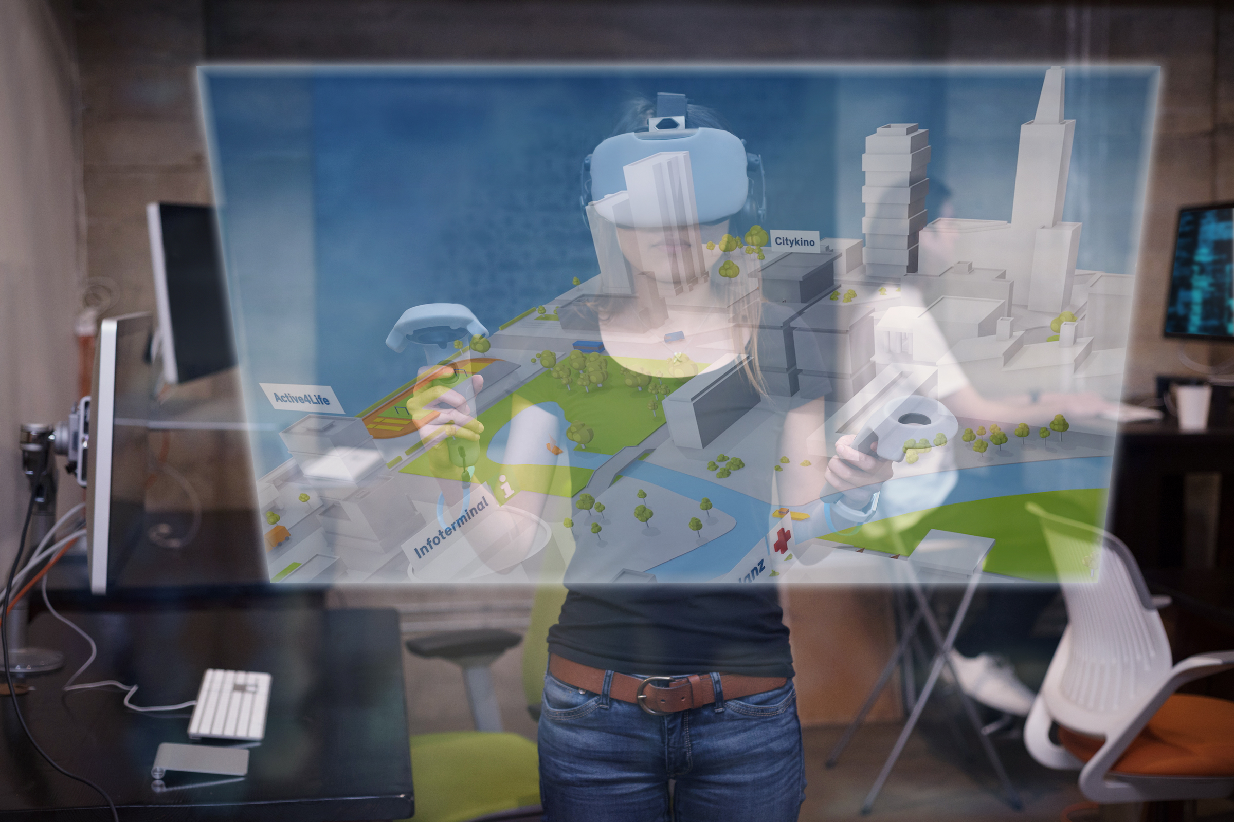 Virtual Reality Brille - Konzept App