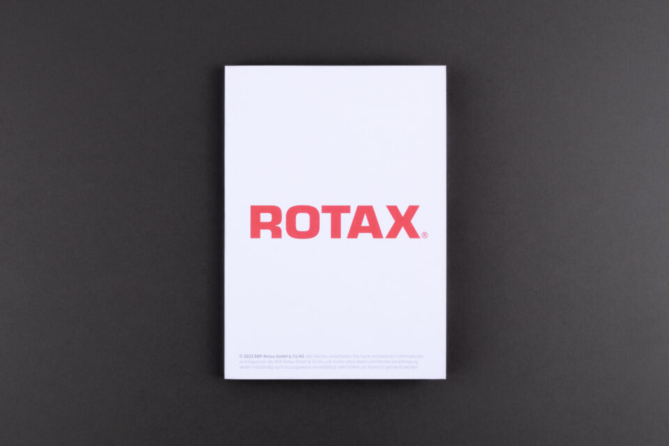 Informationsfolder über die Lehre bei einem Hersteller von Antriebssystemen für Powersportpodukte. Employer Branding für KMUs und Großunternehmen.