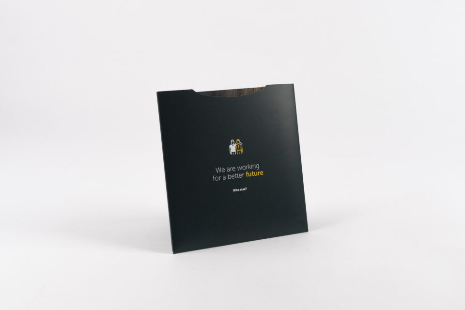 Employer Branding Folder im Corporate Design. Markenentwicklung für KMU in Oberöberösterreich