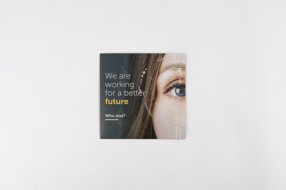Employer Branding Folder im Corporate Design. Markenentwicklung für KMU in Oberöberösterreich