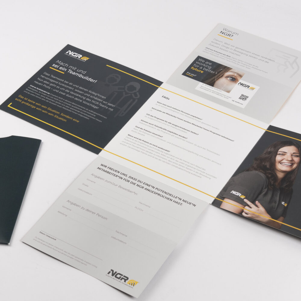Employer Branding Folder und Schuber