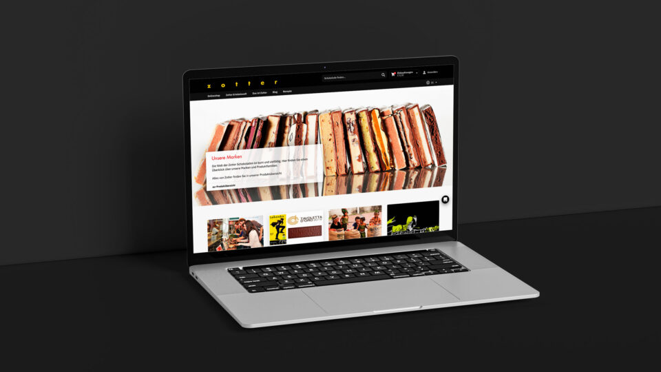 Digitaler Markenaufbau österreichische KMU. Webshop-Design für Schokoladenhersteller.