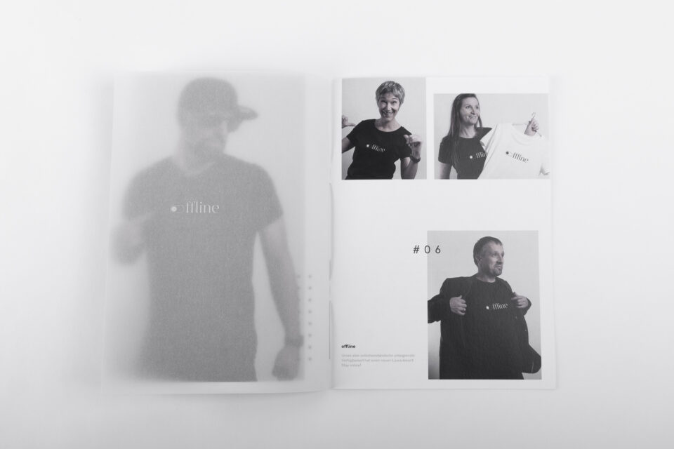 Lookbook für Kleidungsindustrie.