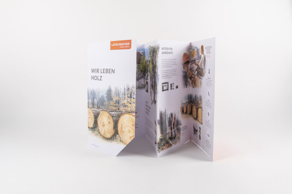 aufgefalteter Latschbacher Imagefolder