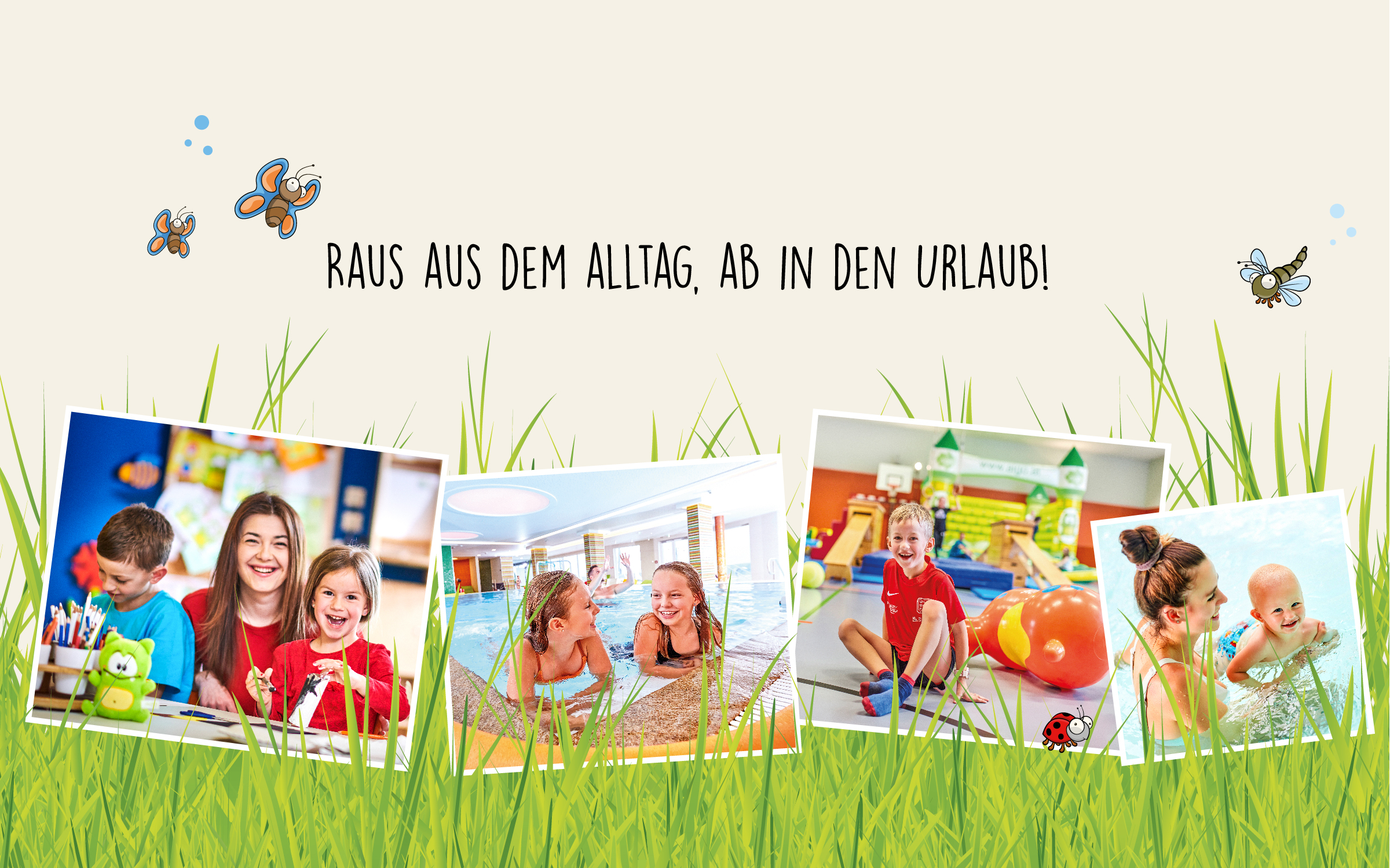 Raus aus dem Alltag, ab in den Urlaub! Übersicht von Fotos - AIGO Familienhotel Straßenbahn Detail