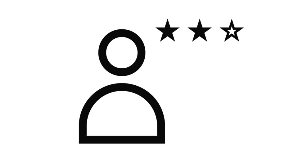 Icon für aktive Aufforderung von Bewertungen