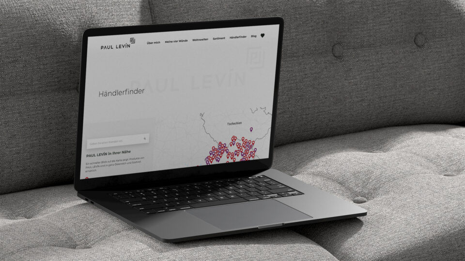 Händlerfinder PAUL LEVIN Website