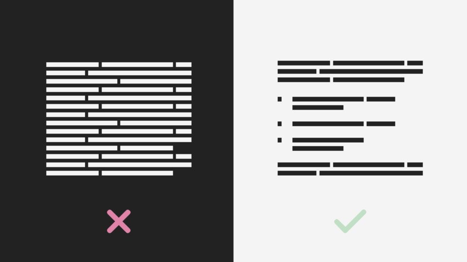 Symbol Icons für strukturierte, vereinfachte Texte im Zuge der Barrierefreiheit