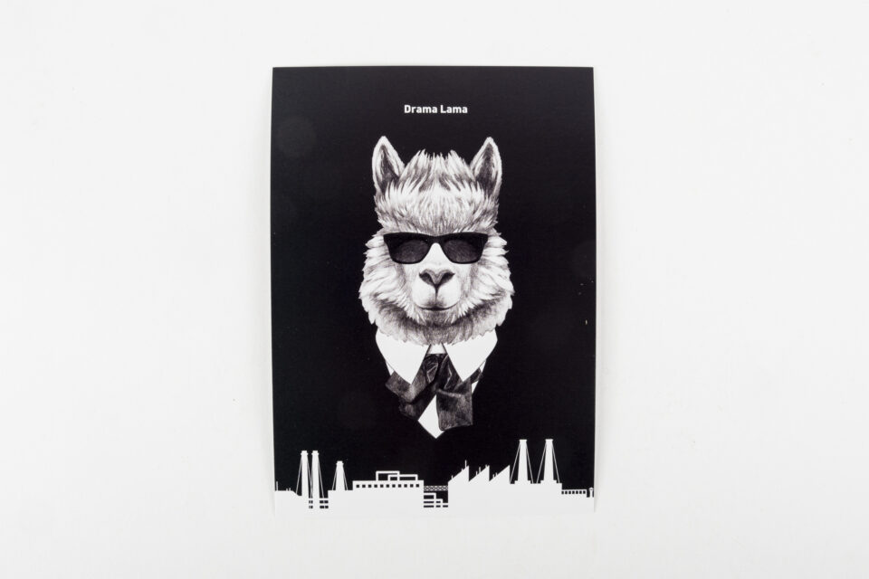 Freecard Drama Lama der WKO Sparte Industrie