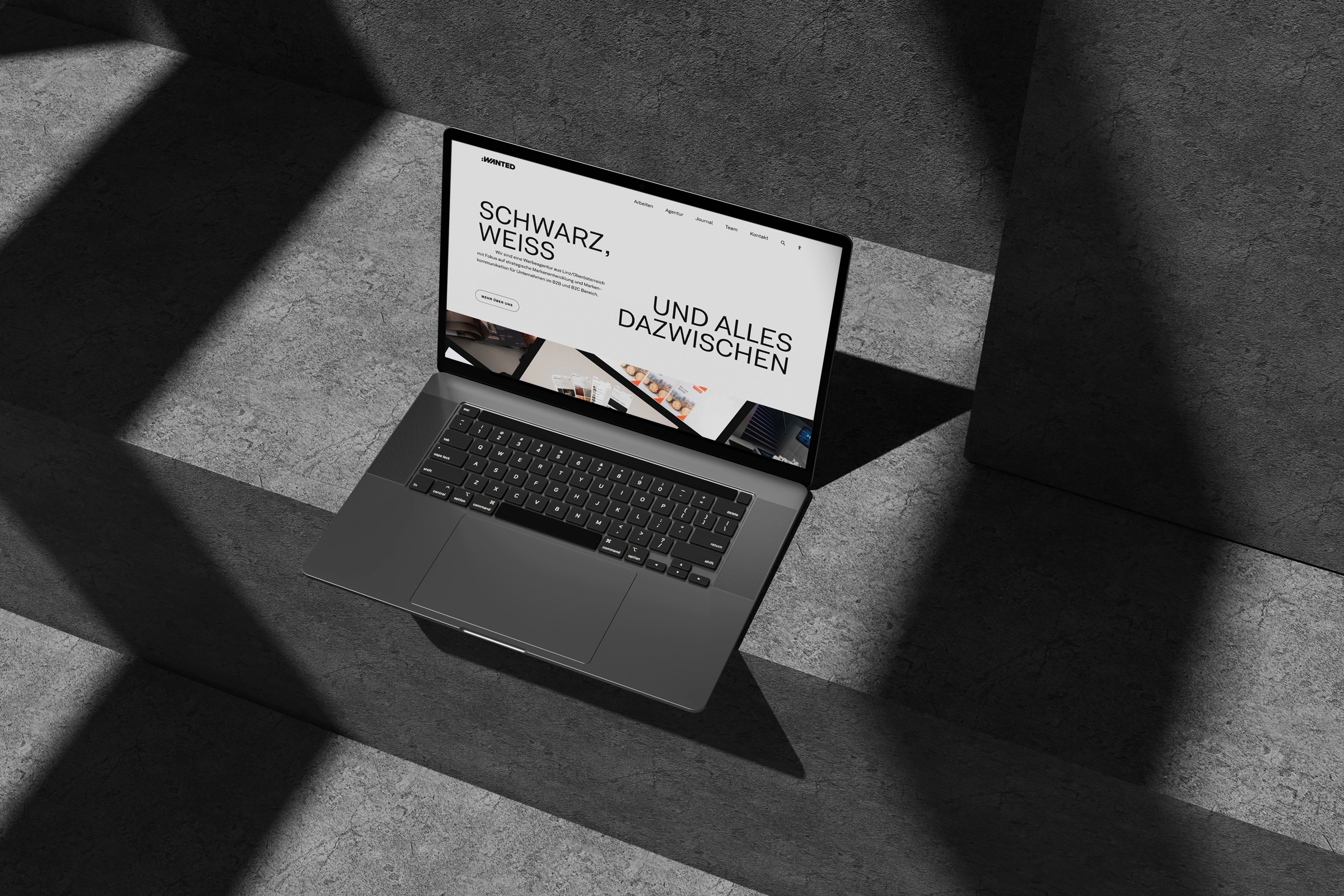 Neue Website für oberösterreichische Agentur :WANTED Werbeagentur GmbH