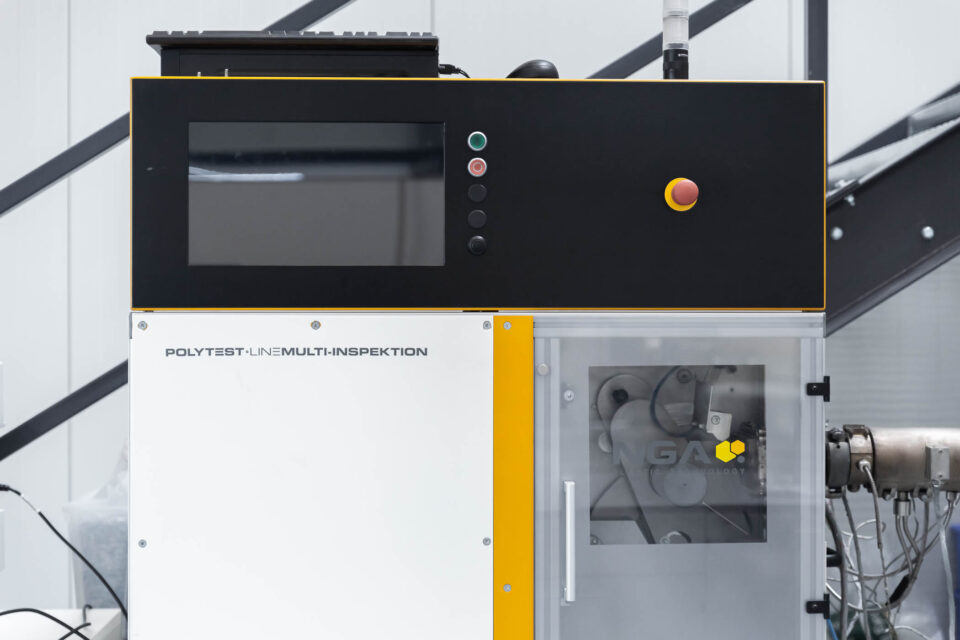 Detailaufnahme eines COLLIN Laborinstruments im NGR Labor