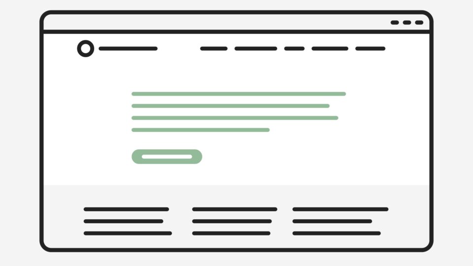 Website Slider Alternative: Hero Headline